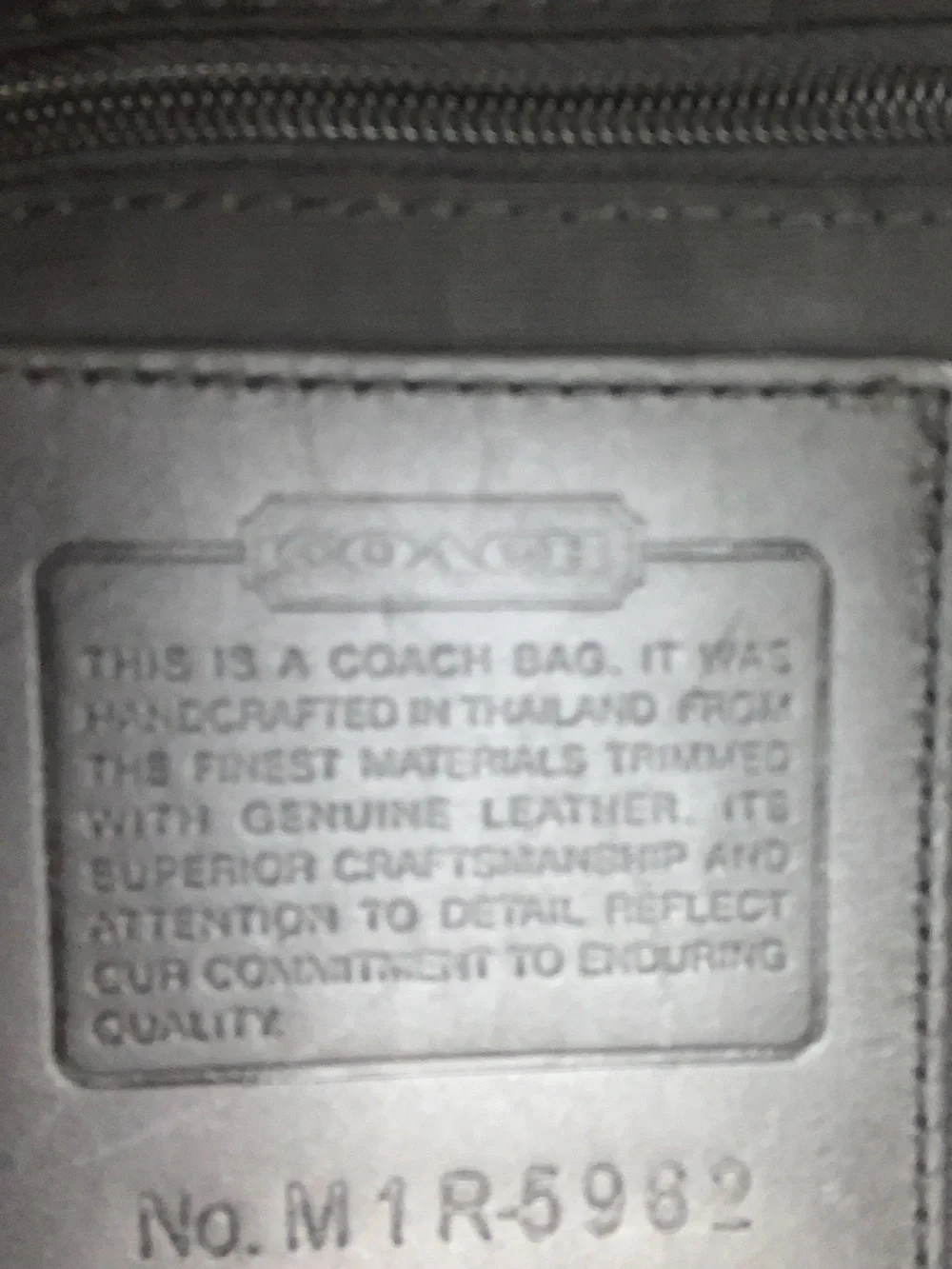 Coach Black Leather Duffel Bag for Men